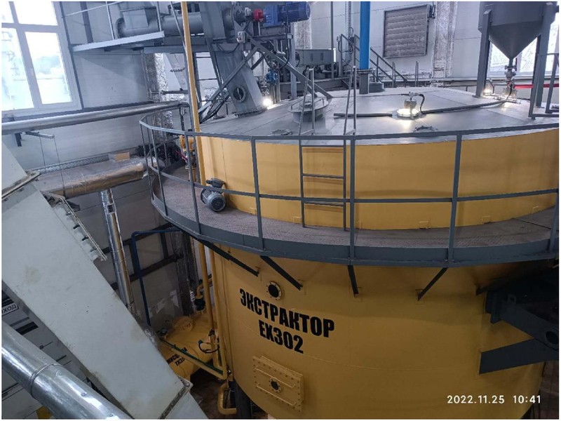 200 TPD Solvent Extraction Plant in Russia